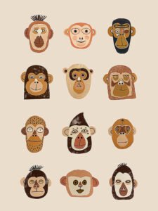 Monkey Faces