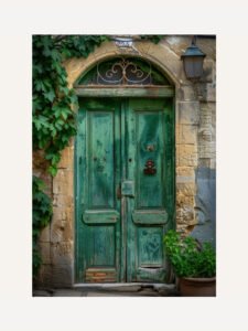 Vined Green Puerta