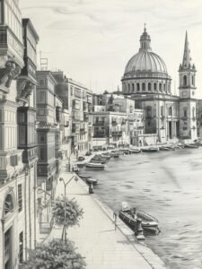 Serenidad of Valletta's Harbor