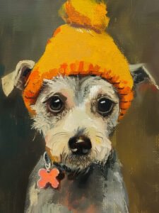 Curious Pequeño Yellow Hat