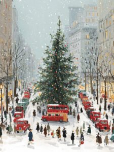 Christmas Melody on the Calle Style B