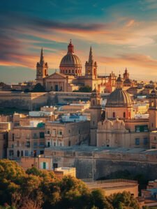 Valletta at Atardecer