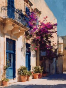 Blossoms on the Corner