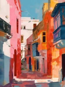 Calle of Radiant Hues