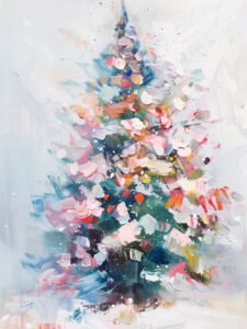 Colorful Christmas Tree Style A