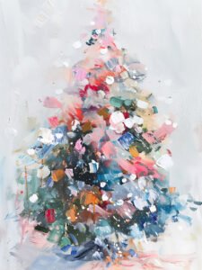 Colorful Christmas Tree Style B