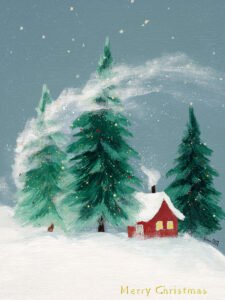 Snowy Noche Cottage Style B