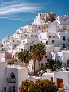 Terraced White Walls