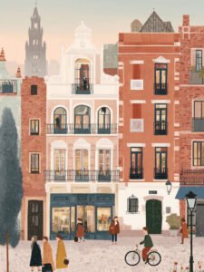 Alley de Luz Cálida