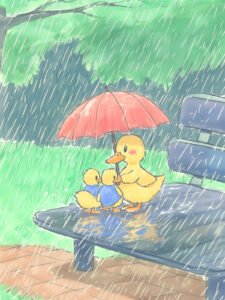 Un Pequeño Mundo Bajo el Paraguas