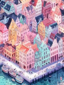 Puerto de Colores Suaves