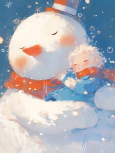 El Abrazo del Muñeco de Nieve
