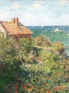 Claude Monet, *La casa de aduanas*