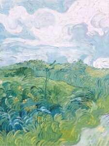 Van Gogh, *Campo de trigo verde*