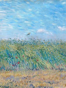 Van Gogh, *Campo de trigo con alondra*