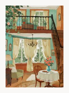 Salón Francés bajo el Sol