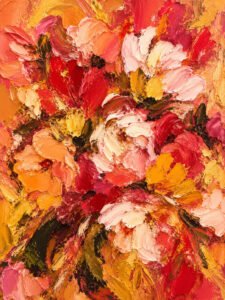 Marea Floral Ardiente